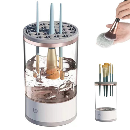 Automatic Electric Makeup Brush Cleaner 3 In 1 Portable