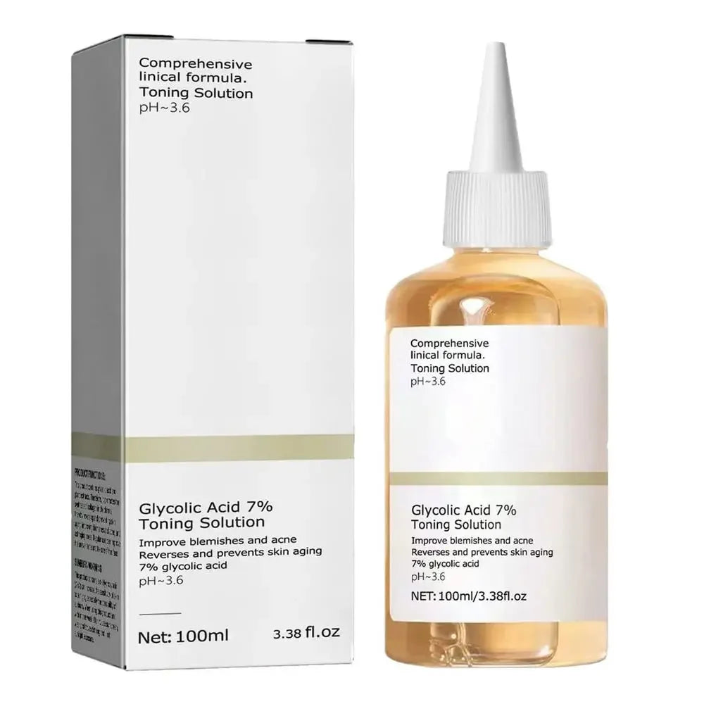 Glycolic Acid 7% Toning Solution Ordinary Acne Remover Lifting Firming Wrinkles Glowing Facial